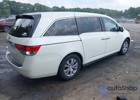 2016 Honda Odyssey Ex-L from USA, damaged, VIN 5FNRL5H69GB035331